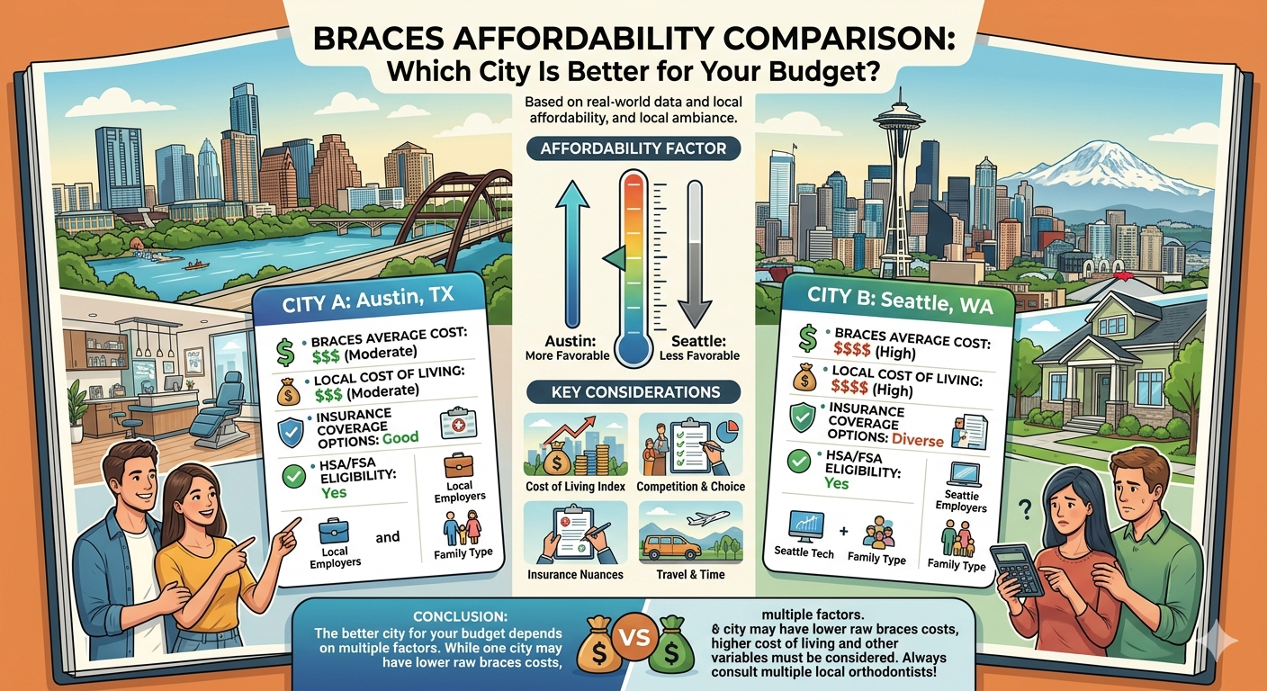 Braces Affordability Comparison Which City Is Better for Your Budget