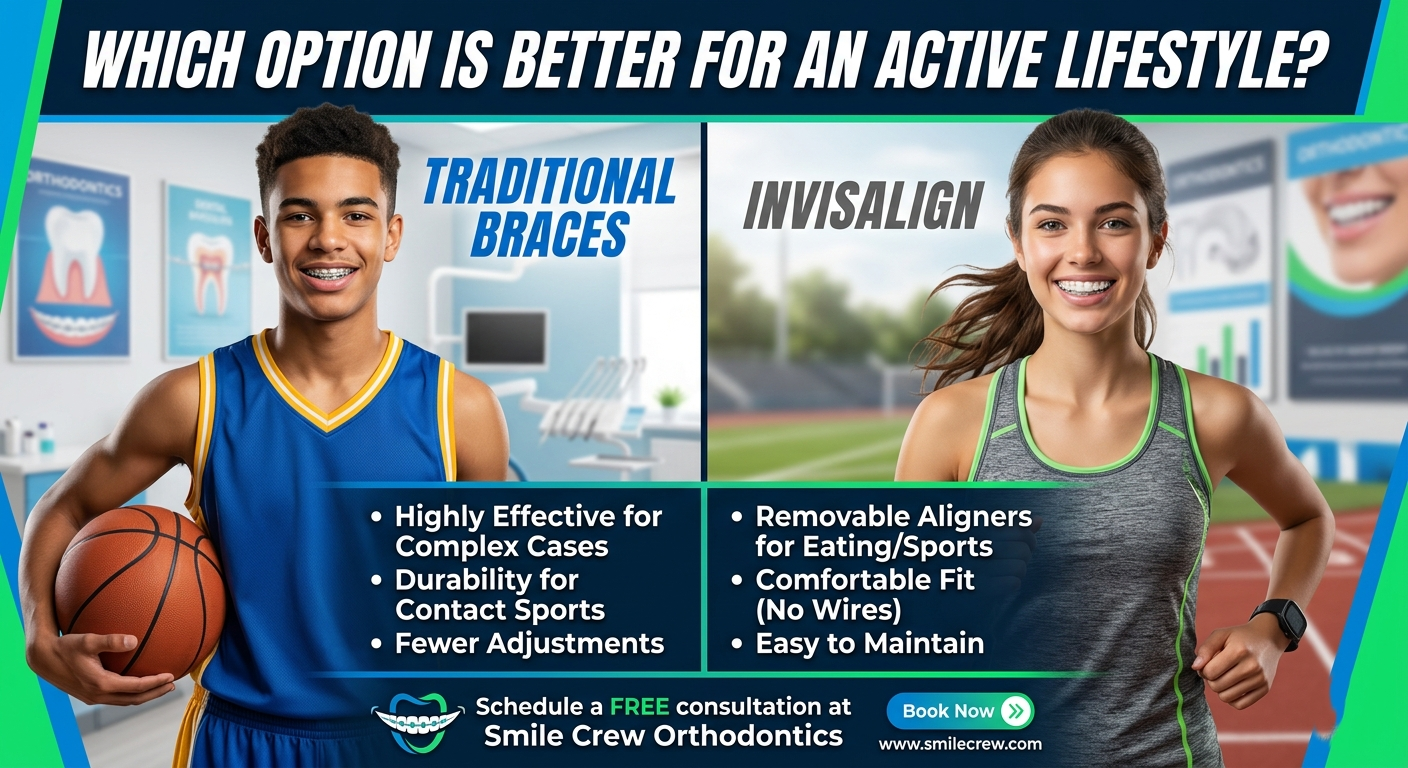 https://smilecrew.com/which-is-better-for-an-active-lifestyle-traditional-braces-or-invisalign/